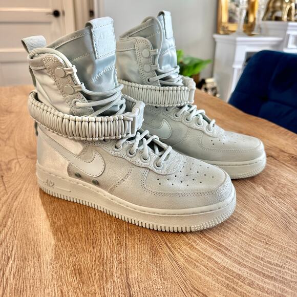 Nike | SF AF1 Air Force 1 Force Is Female Micah Green | 857872-006| Wm’s Size 6 - Picture 15 of 16